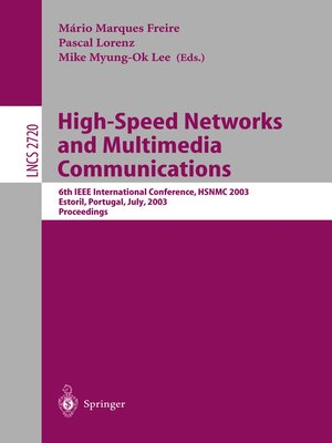 cover image of High-Speed Networks and Multimedia Communications